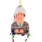 Cody Foster 4.5 Inch Chevy Christmas Tree Ornament , Christmas Decor Comedian Plastic Lights
